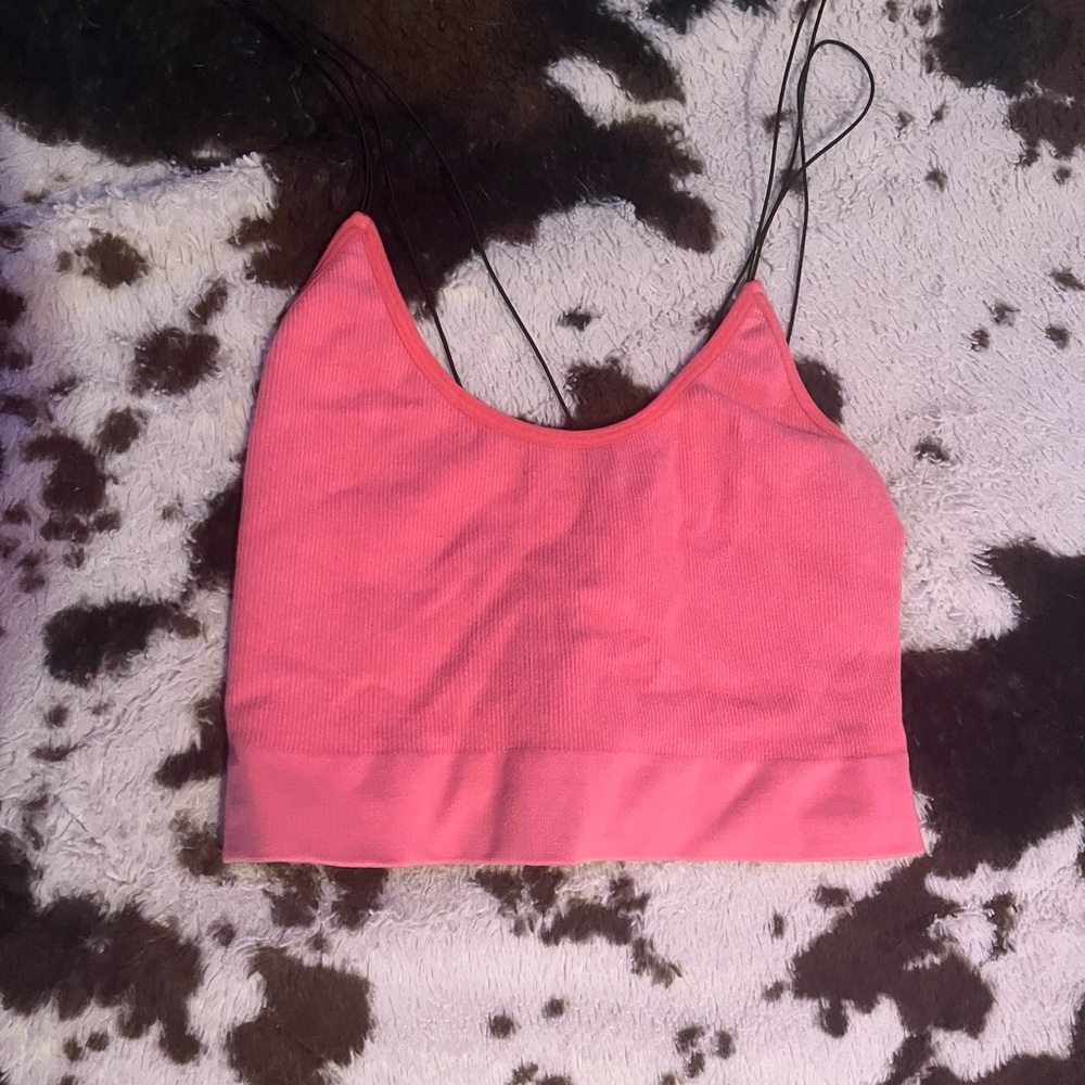 Pink Women's Crop Top
